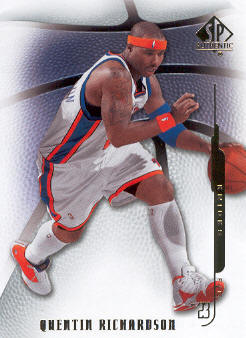 2008-09 SP Authentic #15 Quentin Richardson