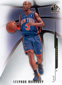 2008-09 SP Authentic #16 Stephon Marbury