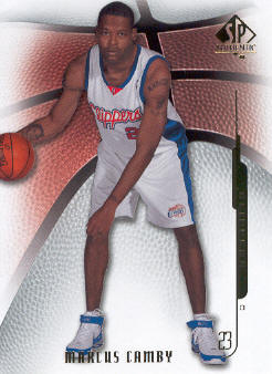 2008-09 SP Authentic #18 Marcus Camby