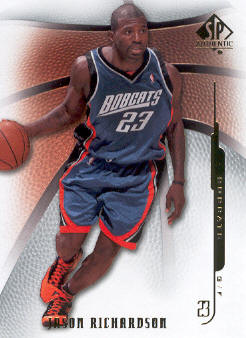 2008-09 SP Authentic #25 Jason Richardson