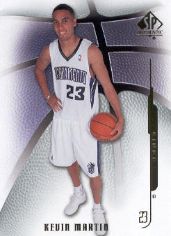 2008-09 SP Authentic #37 Kevin Martin