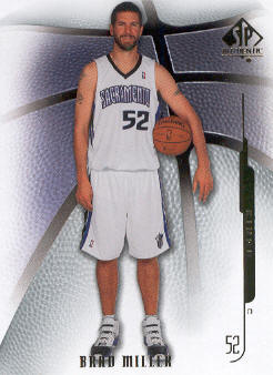 2008-09 SP Authentic #38 Brad Miller