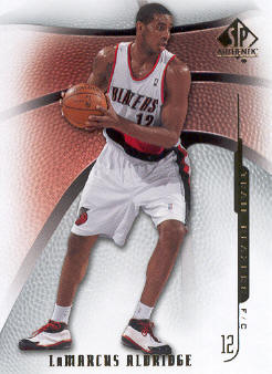 2008-09 SP Authentic #40 LaMarcus Aldridge