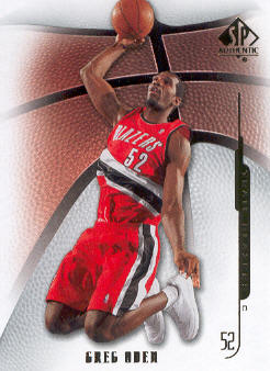 2008-09 SP Authentic #41 Greg Oden