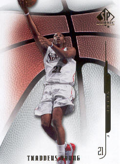 2008-09 SP Authentic #51 Thaddeus Young