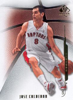 2008-09 SP Authentic #54 Jose Calderon