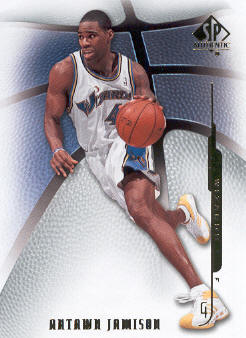 2008-09 SP Authentic #55 Antawn Jamison