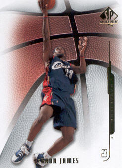 2008-09 SP Authentic #58 LeBron James