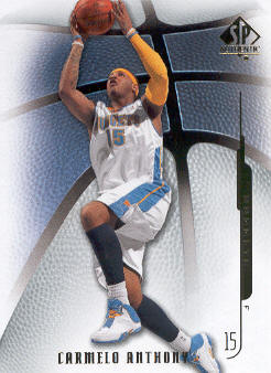 2008-09 SP Authentic #62 Carmelo Anthony