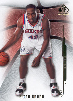 2008-09 SP Authentic #63 Elton Brand