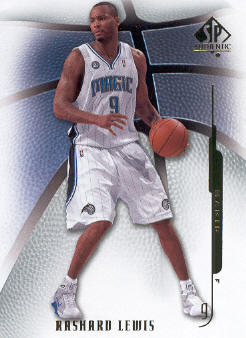 2008-09 SP Authentic #69 Rashard Lewis