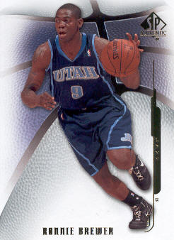 2008-09 SP Authentic #73 Ronnie Brewer