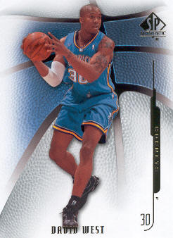 2008-09 SP Authentic #86 David West