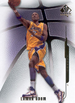 2008-09 SP Authentic #91 Lamar Odom
