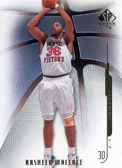 2008-09 SP Authentic #95 Rasheed Wallace