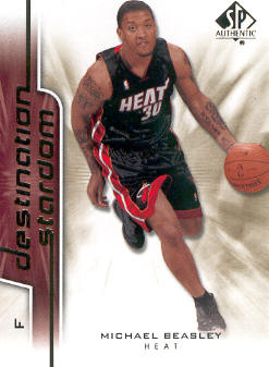 2008-09 SP Authentic Destination Stardom #DS2 Michael Beasley