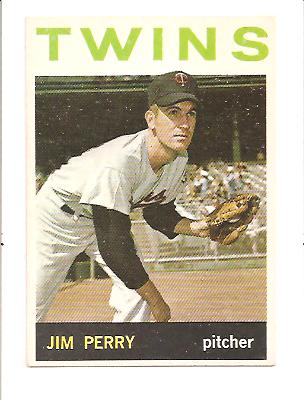 1964 Topps #34 Jim Perry