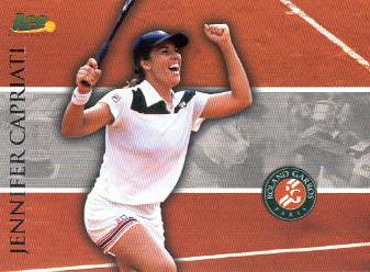 2008 Ace Authentic Match Point French Open #RG4 Jennifer Capriati
