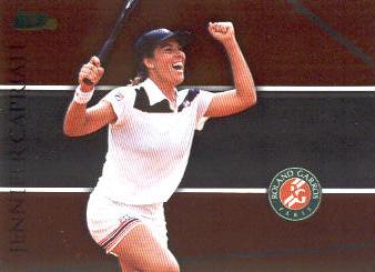2008 Ace Authentic Match Point French Open Foil #RG4 Jennifer Capriati