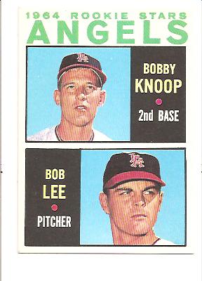 1964 Topps #502 Rookie Stars/Bobby Knoop RC/Bob Lee RC