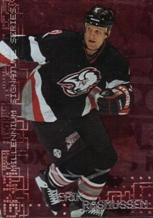 1999-00 BAP Millennium Ruby #31 Erik Rasmussen