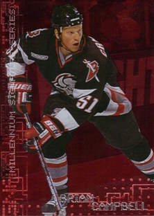 1999-00 BAP Millennium Ruby #32 Brian Campbell