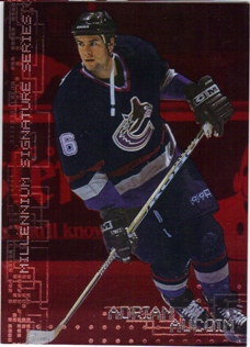 1999-00 BAP Millennium Ruby #238 Adrian Aucoin