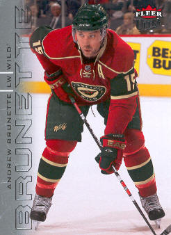 2009-10 Ultra #77 Andrew Brunette