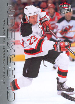 2009-10 Ultra #92 David Clarkson