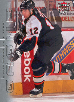 2009-10 Ultra #108 Simon Gagne