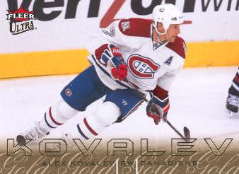 2009-10 Ultra Gold Medallion #179 Alex Kovalev