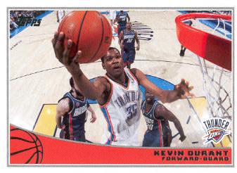 2009-10 Topps #211 Kevin Durant