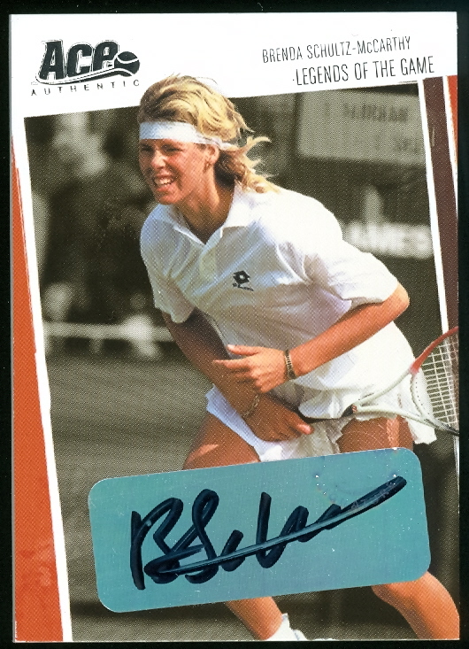 2006 Ace Authentic Heroes & Legends of the Game Autograph #LG22 Brenda Schultz-McCarthy