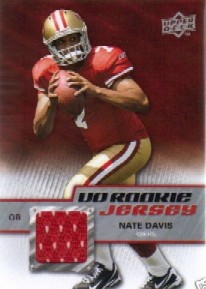 2009 Upper Deck Rookie Jersey #RJND Nate Davis
