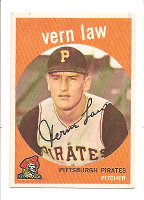 1959 Topps #12 Vern Law