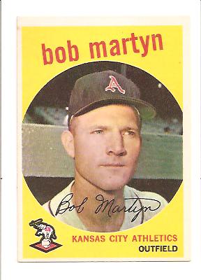1959 Topps #41 Bob Martyn