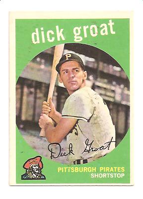 1959 Topps #160 Dick Groat