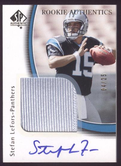 2005 SP Authentic Gold #223 Stefan LeFors JSY AU