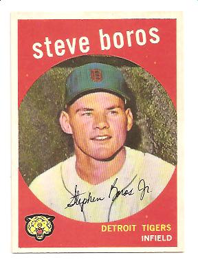 1959 Topps #331 Steve Boros