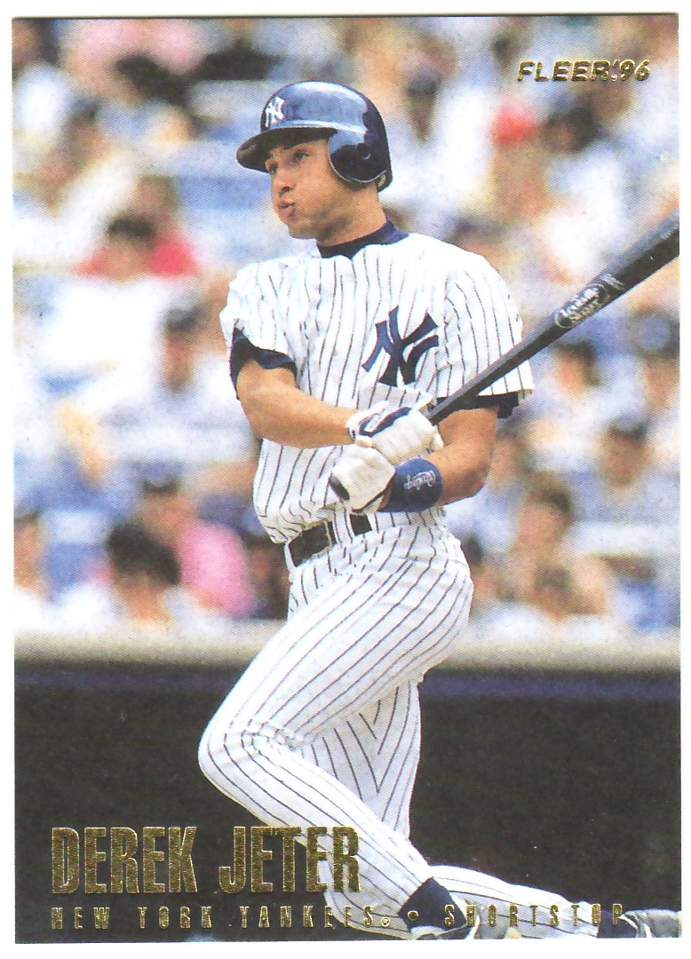 1996 Fleer #184 Derek Jeter