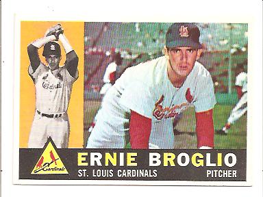 1960 Topps #16 Ernie Broglio