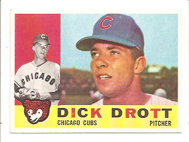 1960 Topps #27 Dick Drott