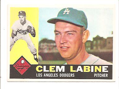 1960 Topps #29 Clem Labine