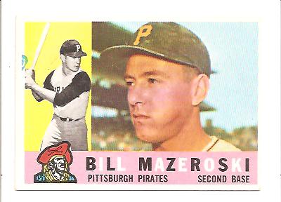 1960 Topps #55 Bill Mazeroski