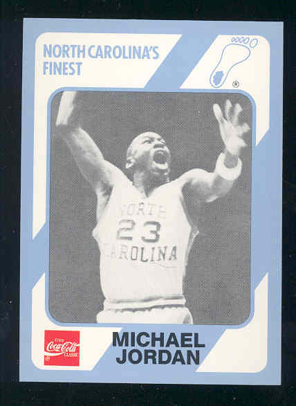1989-90 North Carolina Collegiate Collection #65 Michael Jordan