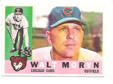 1960 Topps #74 Walt Moryn
