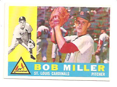 1960 Topps #101 Bob Miller RC