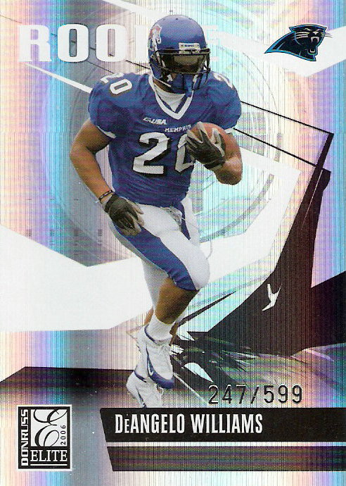 2006 Donruss Elite #133 DeAngelo Williams RC