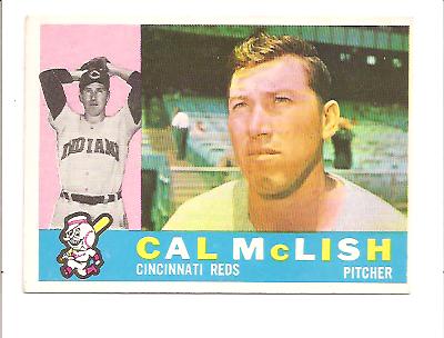 1960 Topps #110 Cal McLish
