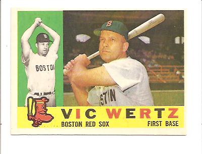 1960 Topps #111 Vic Wertz